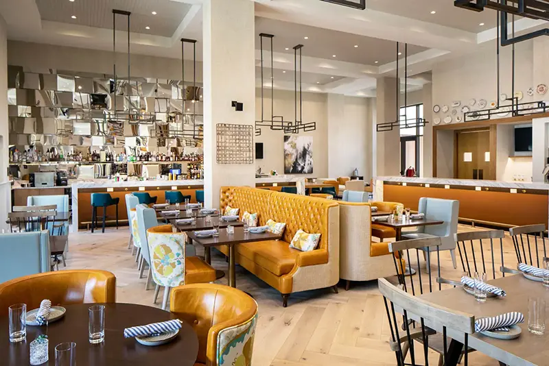 Canopy by Hilton Charlotte Southpark, Charlotte, NC photography by Greg Ceo, photo edited by Valentin Sivyakov